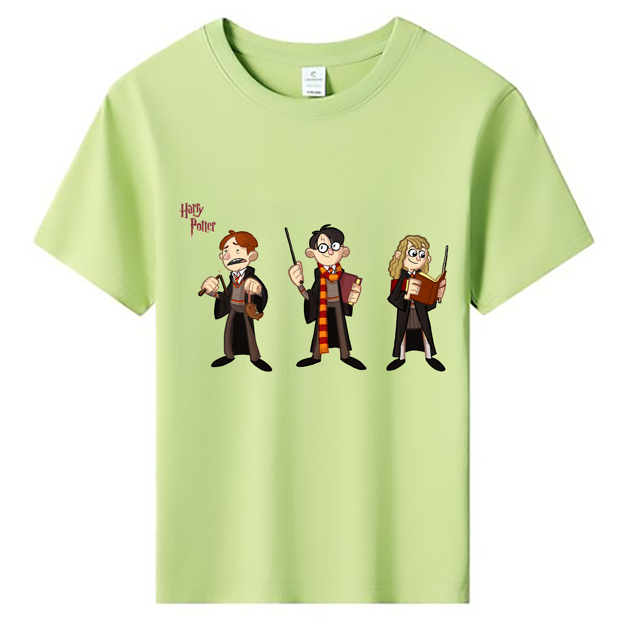 （画像用） Harry Potter ハリー・ポッターシリーズ 綿100％キッズTシャツ（フロントプリント）